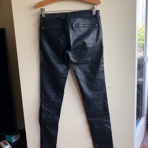 Rag & Bone Coates zipper moto Jeans - Picture 5 of 6